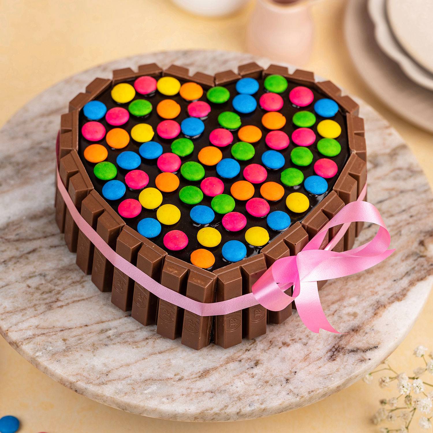 KitKat Cake & Gems Cake